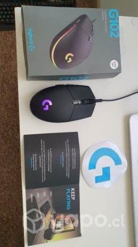 Mouse gamer a cable Logitech G102 nuevo