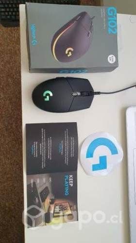 Mouse gamer a cable Logitech G102 nuevo