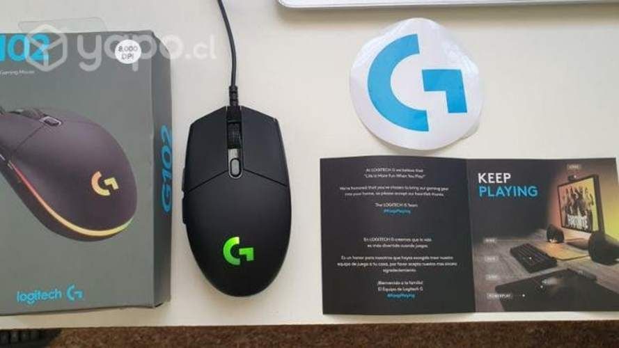 Mouse gamer a cable Logitech G102 nuevo