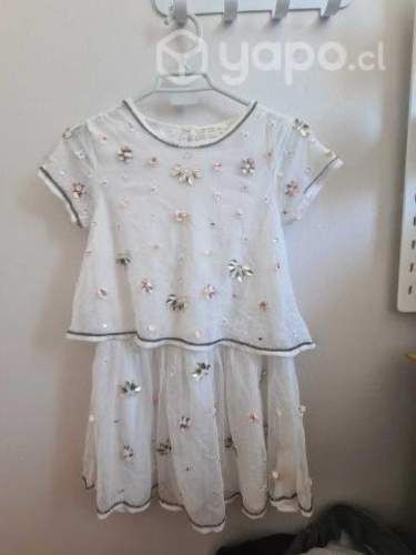 Vestido pedrería Marca Zara Talla 11/12