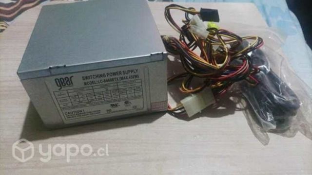 Fuente de poder lc-8460 lc-8460btx 450w