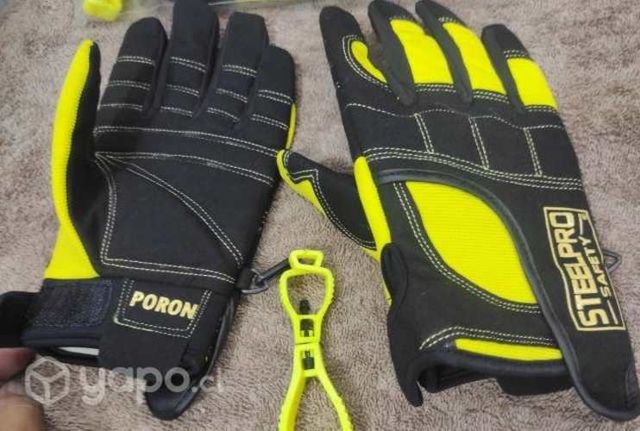 Guante Profesional Antivibracion SteelPro Poron TA