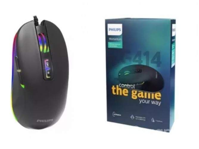 Mouse Gamer De Juego Philips Momentum Spk9414 G414