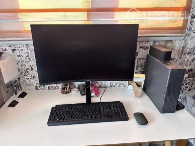 PC Huawei Matestation S + Monitor Huawei Mateview