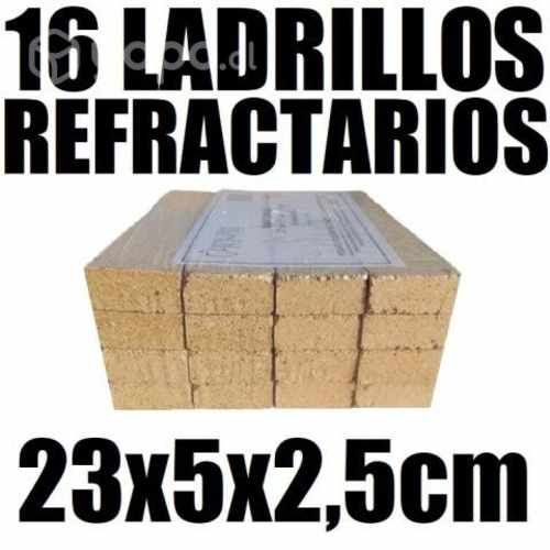 Ladrillos Refractarios de 23x5x2,5cm