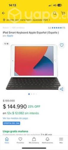 Smart Keyboard para iPad