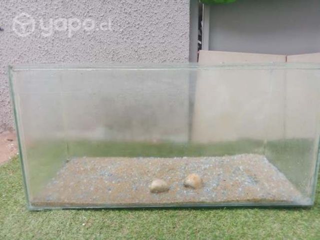 Pecera con arena y bomba conv