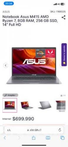 laptop asus M415D