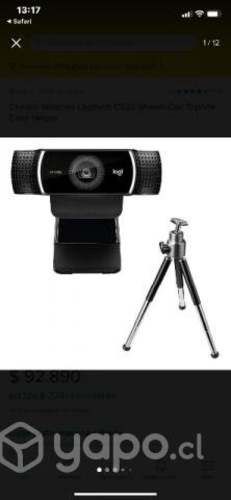 Cama webcam c922 pro HD stream