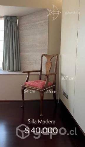 Silla de madera