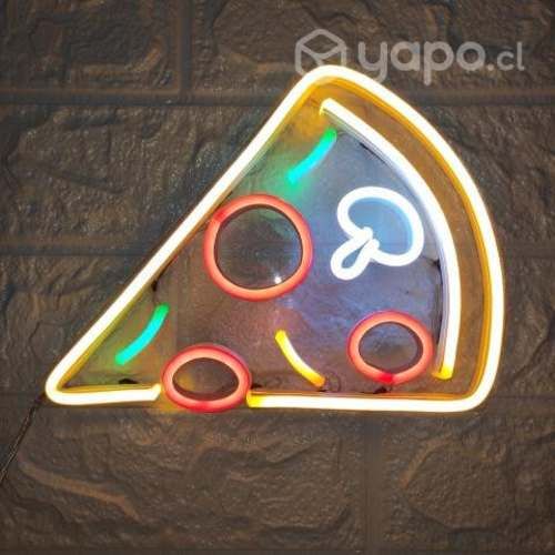 Cuadro Neon Led Pizza