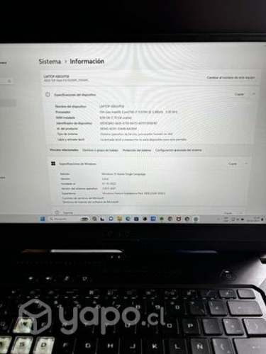 Notebook tufgamer dash f15
