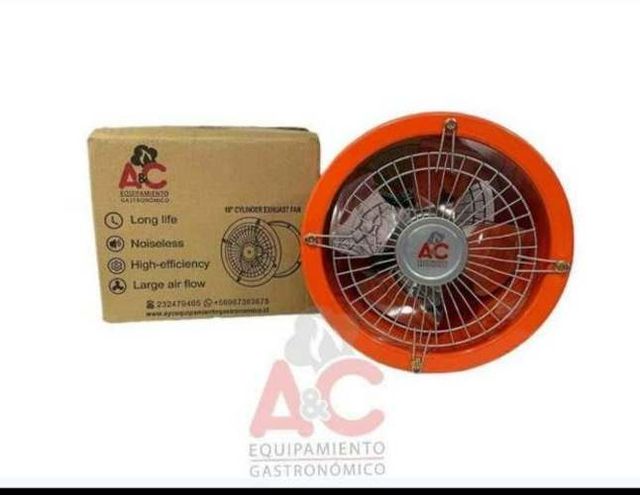 Extractor axial para campana industrial