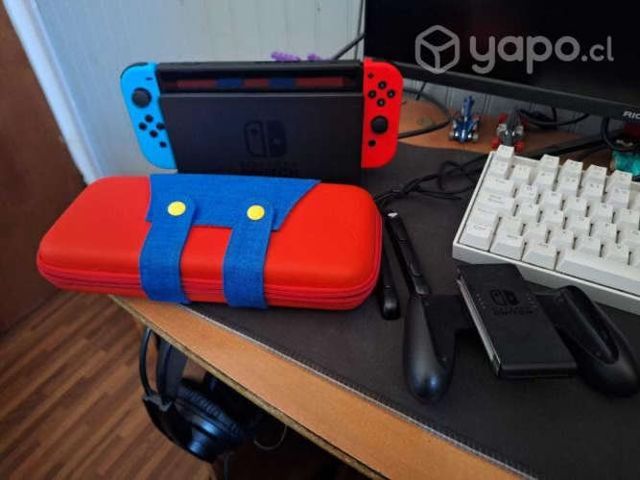 Nintendo switch + estuche de transporte