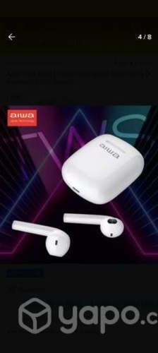 Audífonos Aiwa Inalámbricos In-ear Bluetooth 5.0 A