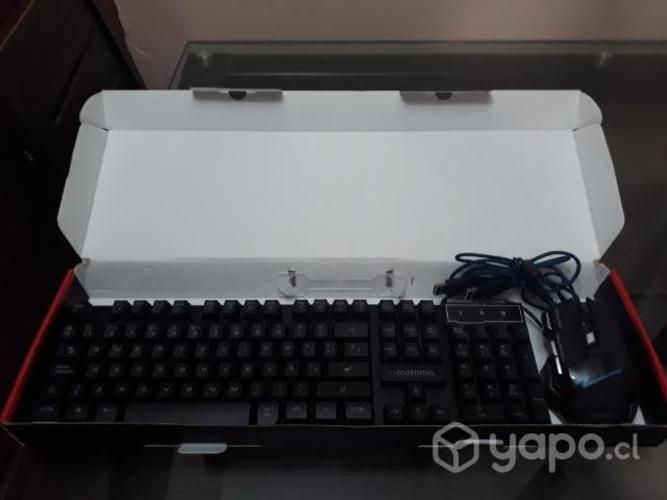 Teclado gamer + mouse