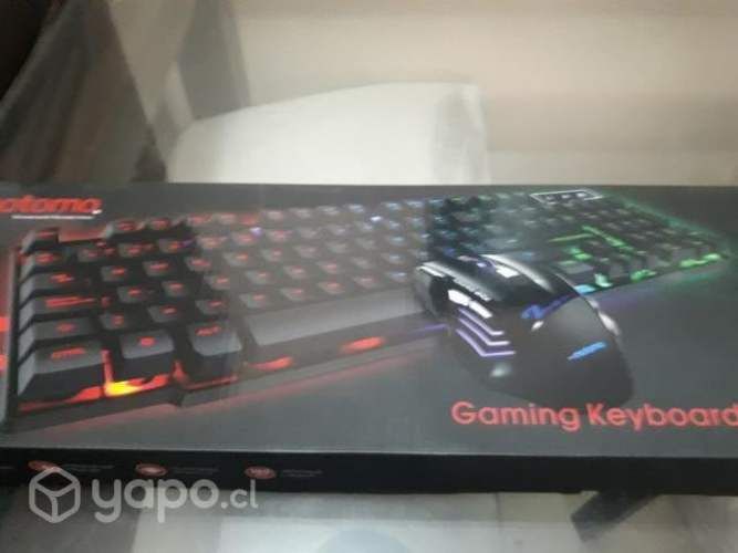 Teclado gamer + mouse