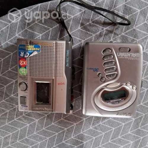 Walkman sony y grabadora sony