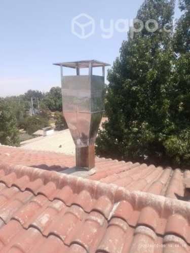 Extractor de calor/olores. De techo cono a medida