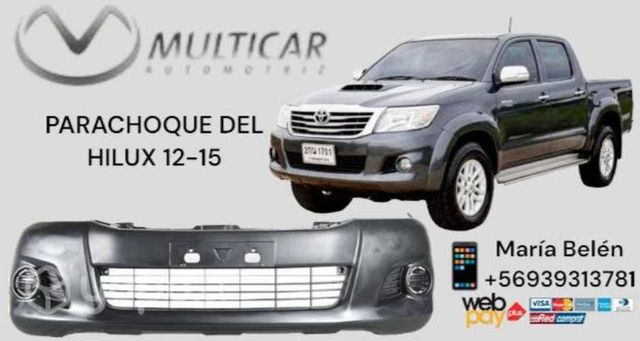 Parachoque del hilux vigo 12-15