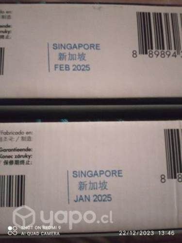 Tintas hp 728 colores originales de 300ml