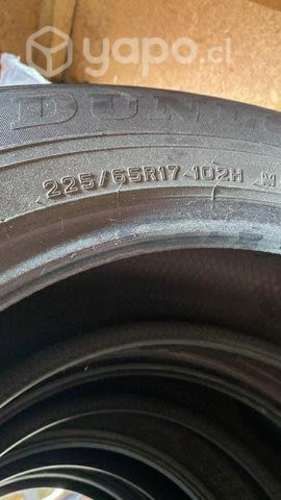 4 neumáticos aro 17