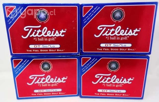 5 docenas de pelotas de golf Titleist DT solo