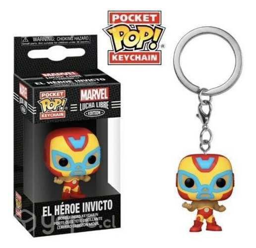 Pocket Pop Llavero: Marvel Lucha Libre