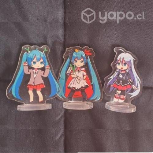 Figuras de acrílico de (6cm) Miku e IA