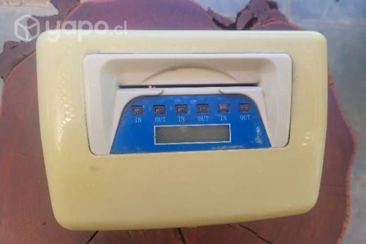 Reloj control asistencia análogo, usado