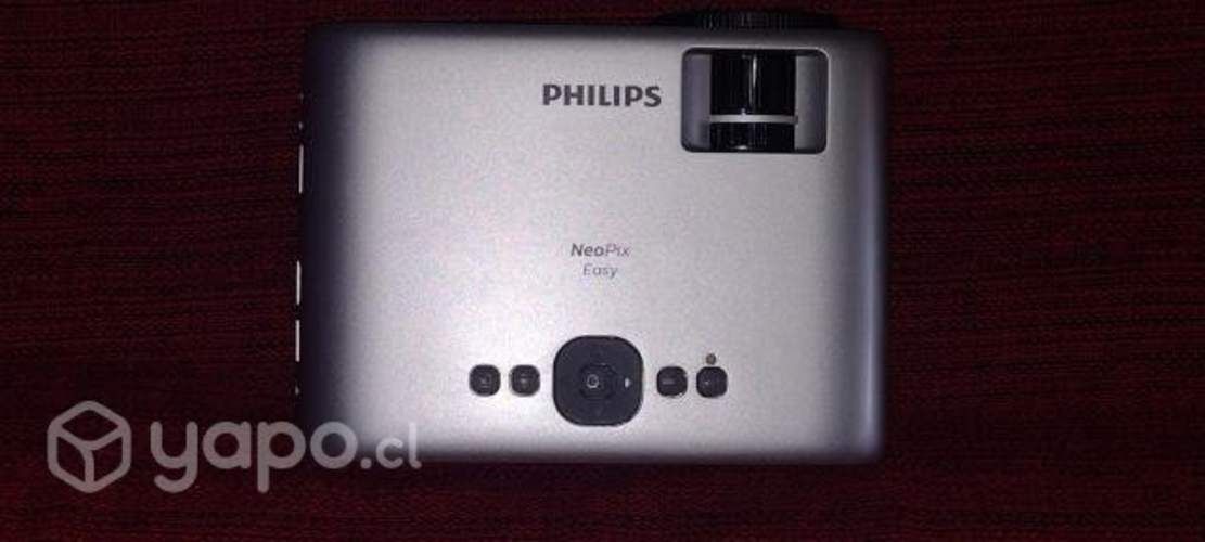 Mini Proyector Philips Neopix Easy Luz Led 2600Lúm