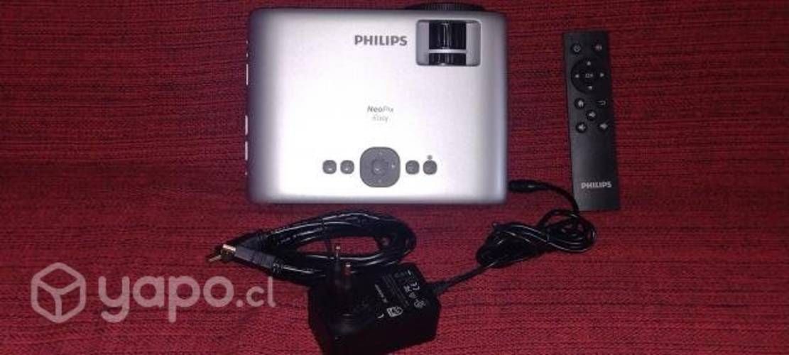 Mini Proyector Philips Neopix Easy Luz Led 2600Lúm