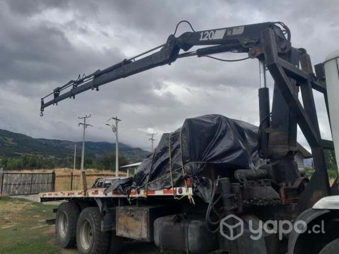 Camion 1720 con grua hiab 120