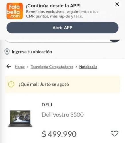 Notebook nuevo sin uso