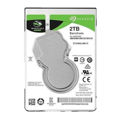Disco Duro Interno Seagate Barracuda 2TB 2.5in