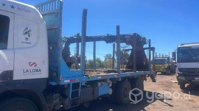 Camion forestal autocargante