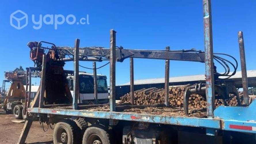 Camion forestal autocargante