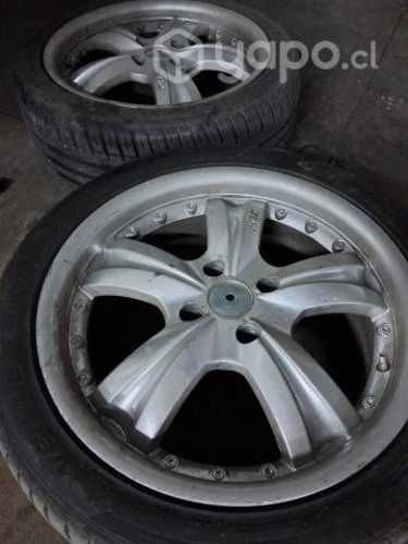 Llantas 17 con neumáticos impecables 4x108