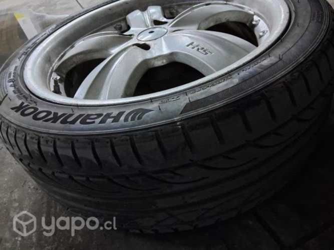 Llantas 17 con neumáticos impecables 4x108