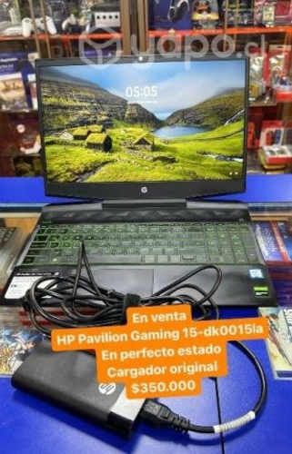 Hp pavilion gaming 15-dk0015la