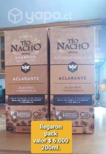 Pack Shampoo y acondicionador TIO NACHO