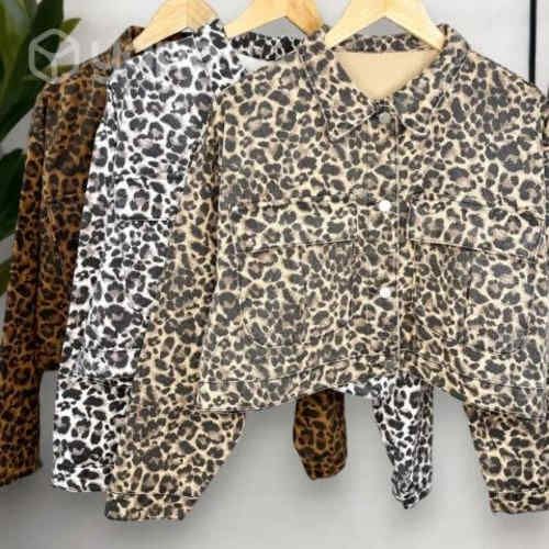 Chaqueta Mezclilla Print