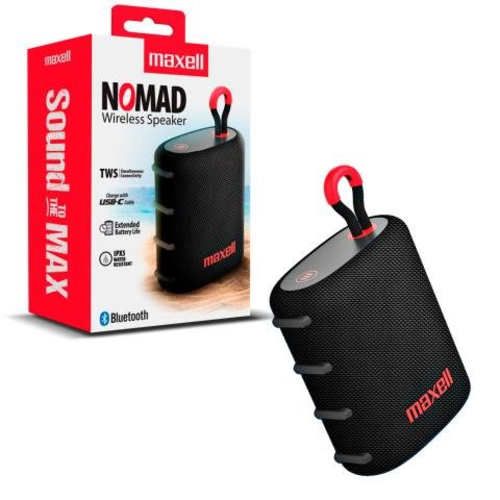 Parlante Portatil Maxell Nomad Bluetooth TWS IPX5