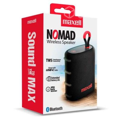 Parlante Portatil Maxell Nomad Bluetooth TWS IPX5