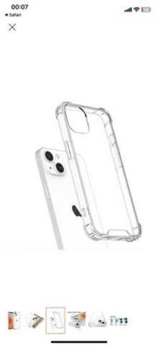 Carcasas transparente de iPhone (todos los modelos