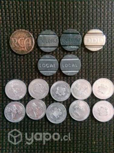 Lote de fichas de coleccion