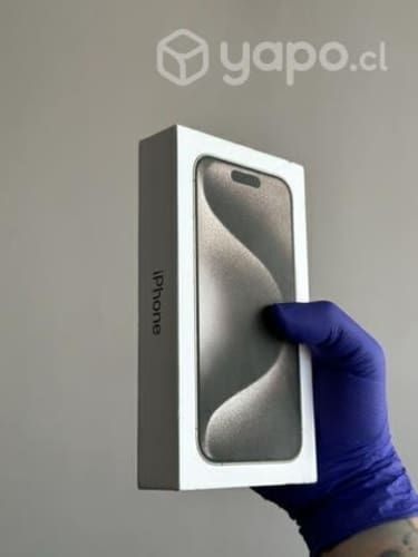 IPhone 15 Pro Titanio natural ESIM, nuevo
