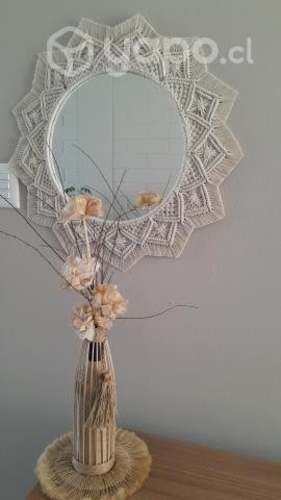 Espejo Macrame