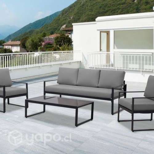 Juego de living terraza 4 piezas