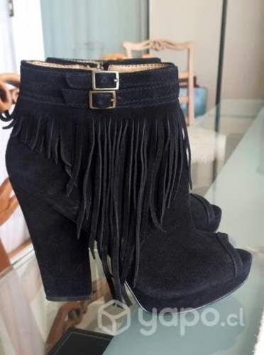 Botín de cuero Nine West